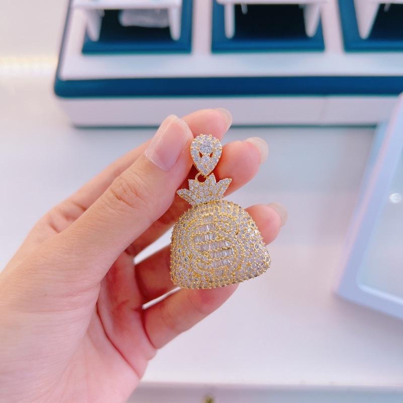 Mặt dây chuyền mạ vàng 18k bền màu