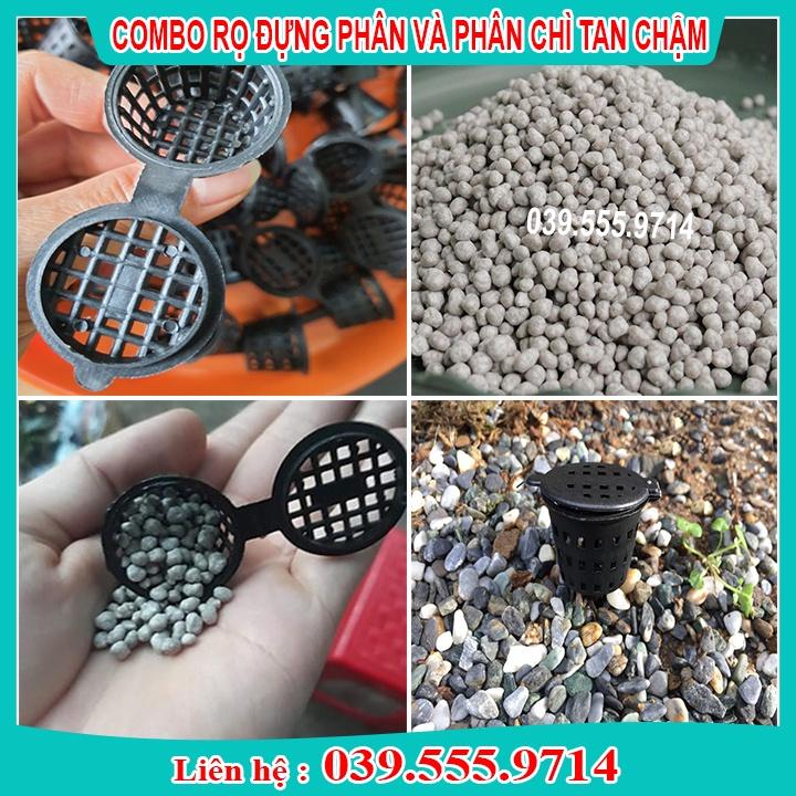 BỘ 250GRAM PHÂN CHÌ & 100 RỌ ĐỰNG PHÂN - GIÚP TIẾT KIỆM PHÂN BÓN