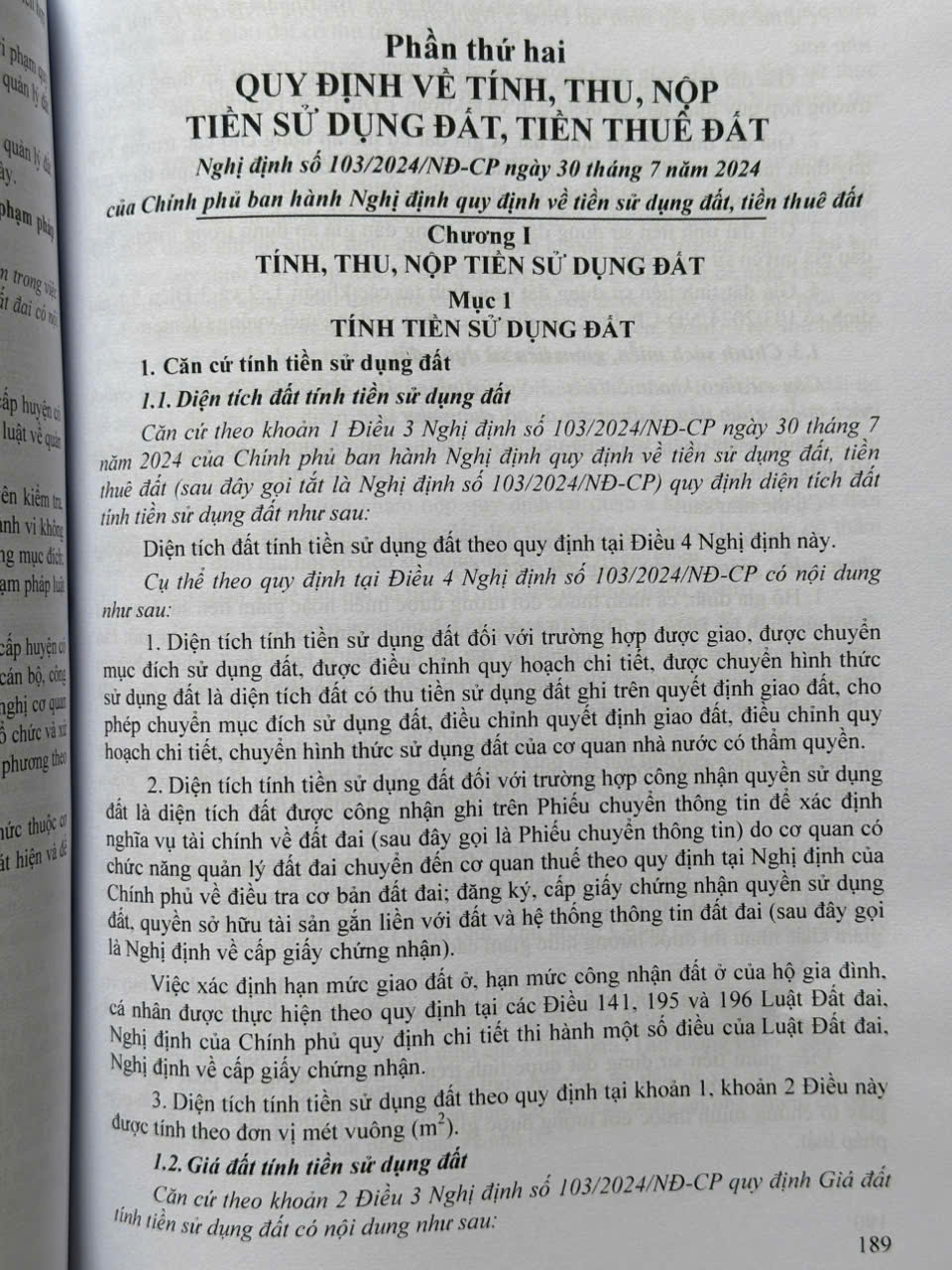 Sách Quy Định Chi Tiết Luật Đất Đai Về Tính, Thu, Nộp Tiền Sử Dụng Đất, Tiền Thuê Đất Và Quỹ Phát Triển Đất (V2516T)