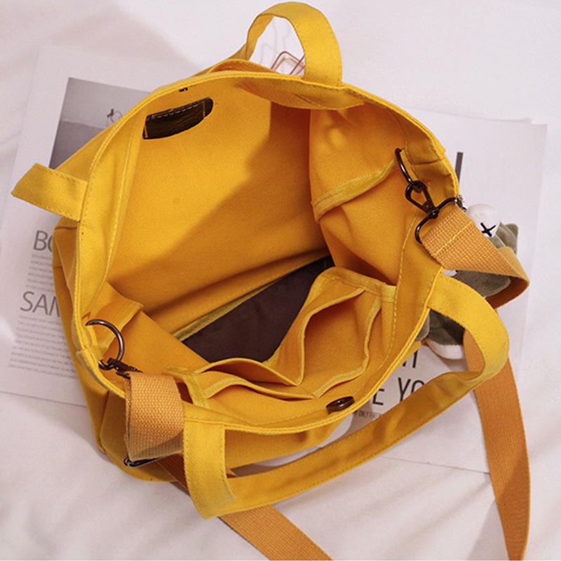 2021 Túi Đựng Shop Có Hình In Vai Túi Tote Nữ Nữ Túi Xách Tay Nữ Nữ Cổ Du Lịch Schoolbag Ví Túi Đeo Chéo