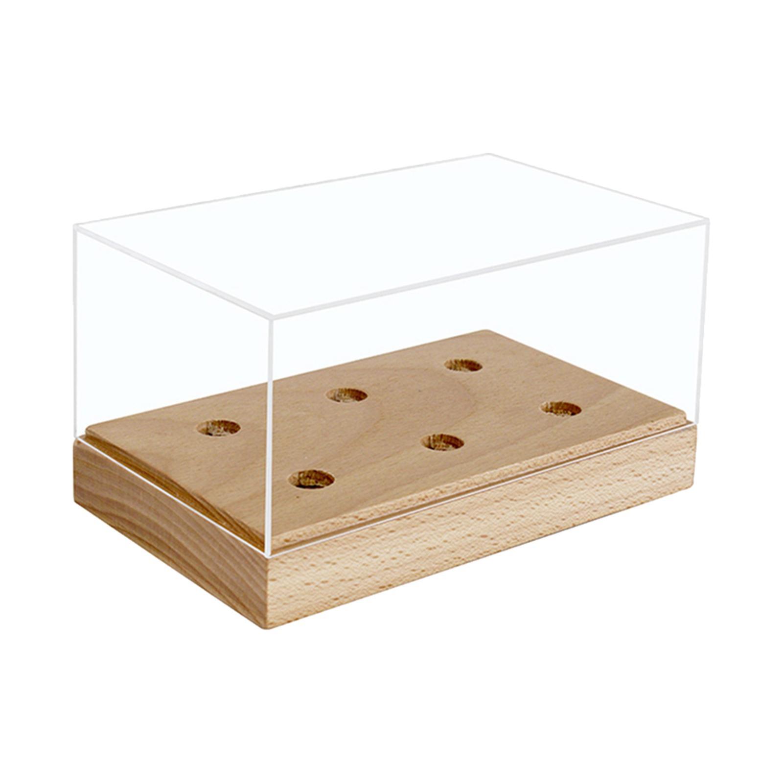 Clear Turntable Headshell Storage Box Accs Cartridges Keeper Phono shell cases Decorative Protection Dus long play Durable Practical for Displaying