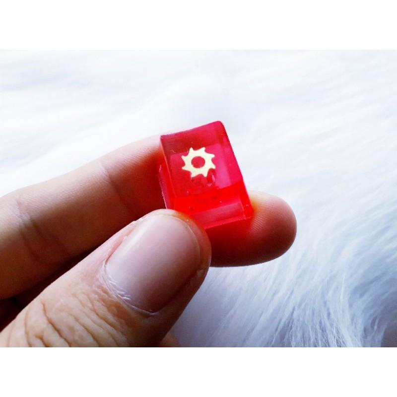 Keycap chân cún tone trắng đen trang trí bàn phím cơ