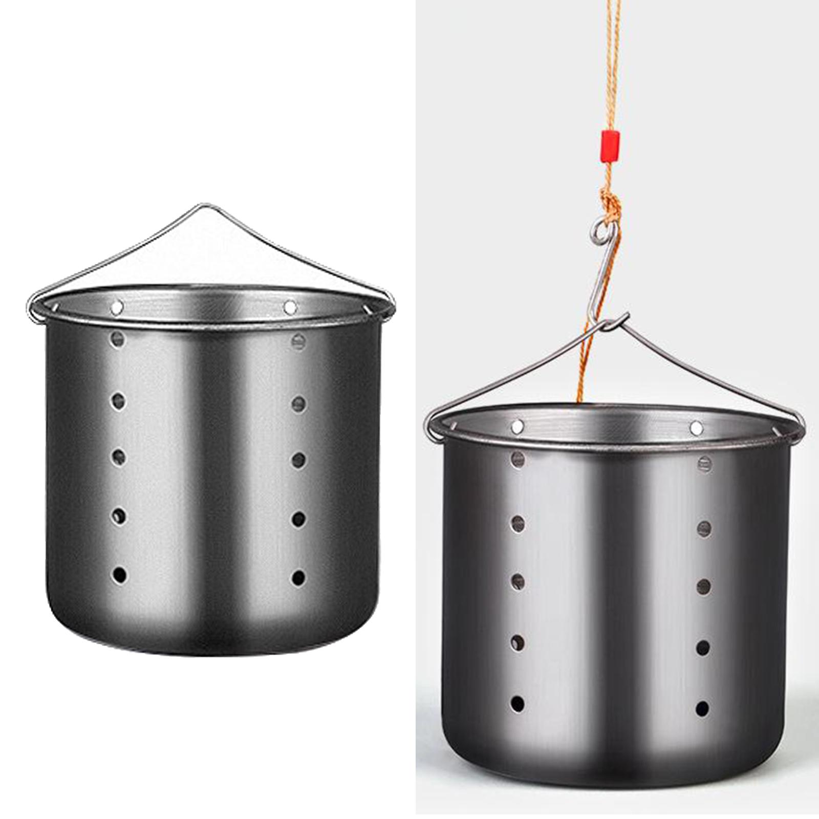 Stainless Steel Fishing Bait Trap Cage Feeder Basket Holder Tackles
