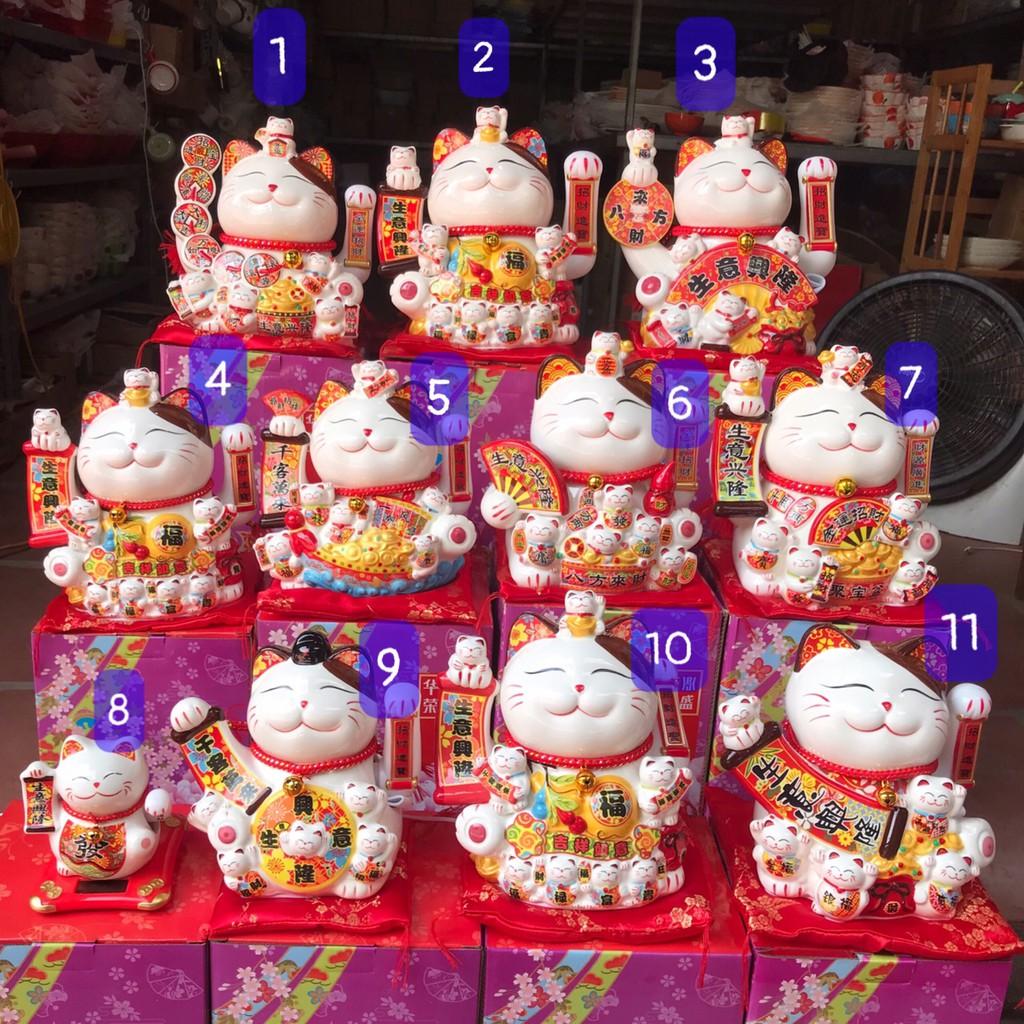 Mèo Thần Tài, Mèo May Mắn, Hút Tài Tộc đem lại may mắn tiền tài (Maneki Neko)