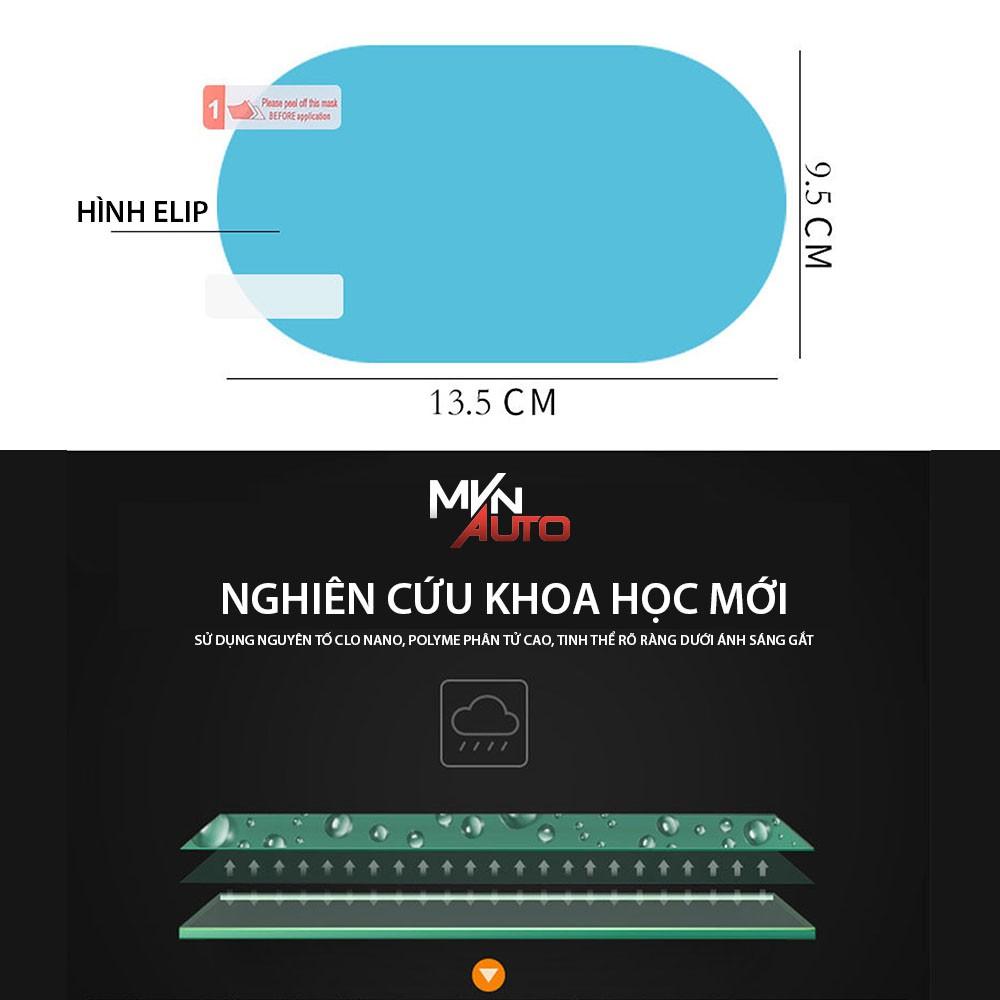 Miếng Dán Chống Bám Nước Gương Chiếu Hậu Ô Tô