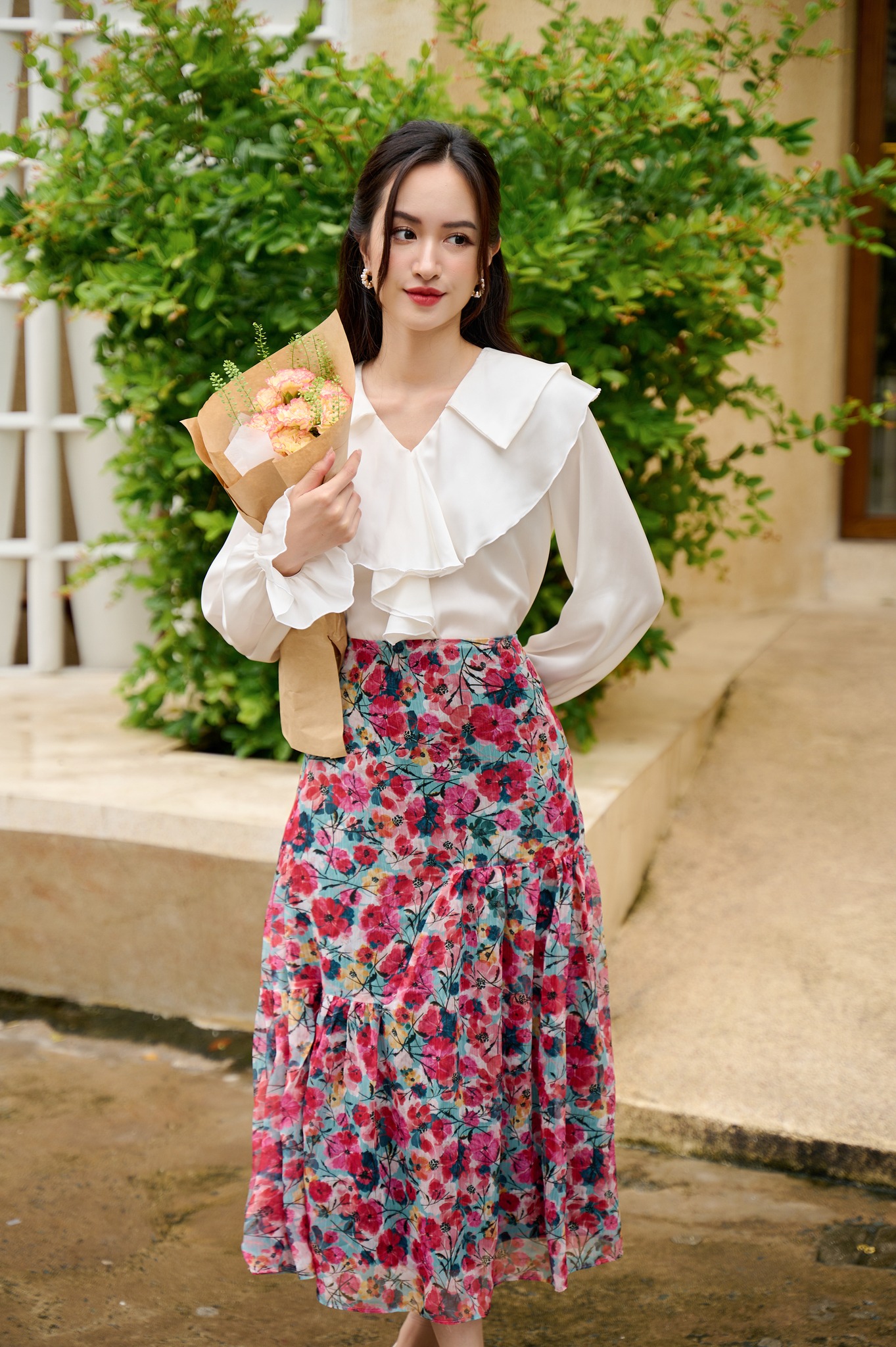 OLV - Chân váy Nadia Floral Skirt