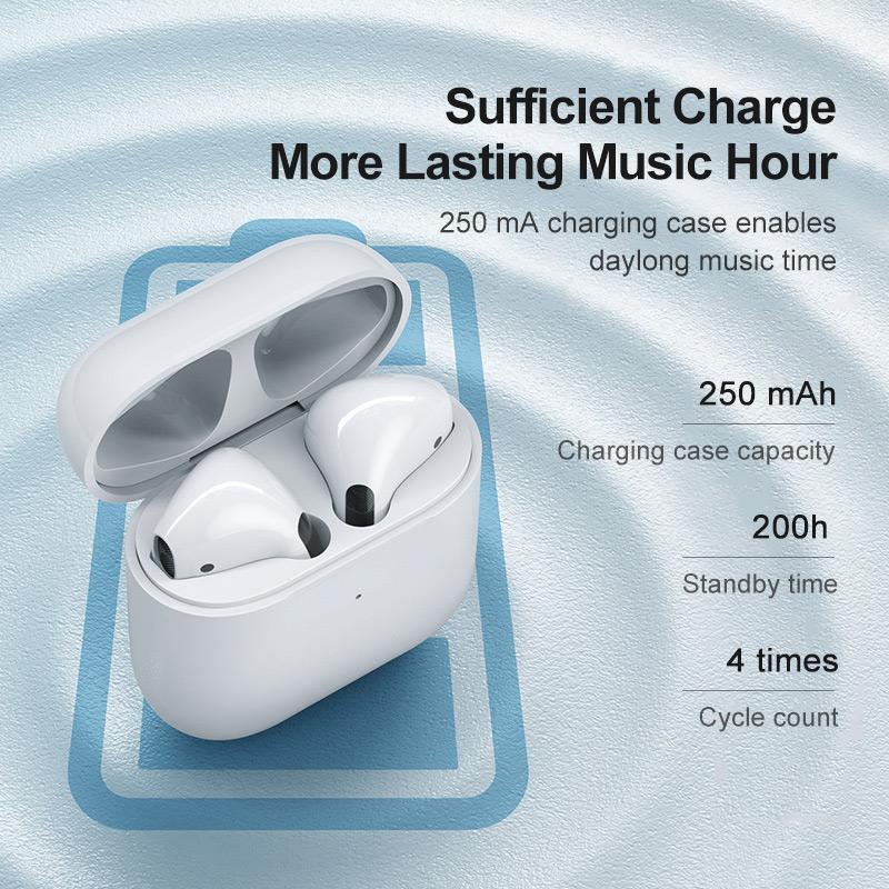 Tai Nghe Không Dây Bluetooth 5.0 Tai Nghe Nhét Tai Thể Thao Tai Nghe Nhét Tai Có Mic Sạc Hộp Tai Nghe Dành Cho Tất Cả Các Điện Thoại Thông Minh