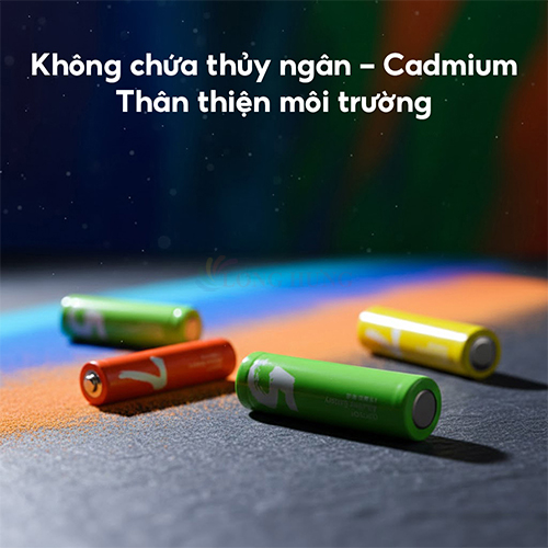 Pin kiềm Cuktech Alkaline 1.5V AA LR6 (8 viên/10 viên/24 viên) - Hàng chính hãng