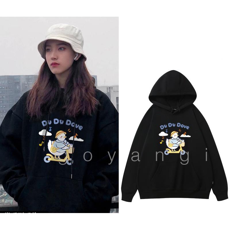 Áo hoodie goyangi duck duck cute unisex phong cách hàn quốc