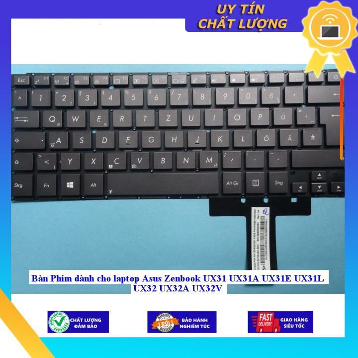 Bàn Phím dùng cho laptop Asus Zenbook UX31 UX31A UX31E UX31L UX32 UX32A UX32V - MÀU BẠC - Hàng Nhập Khẩu New Seal