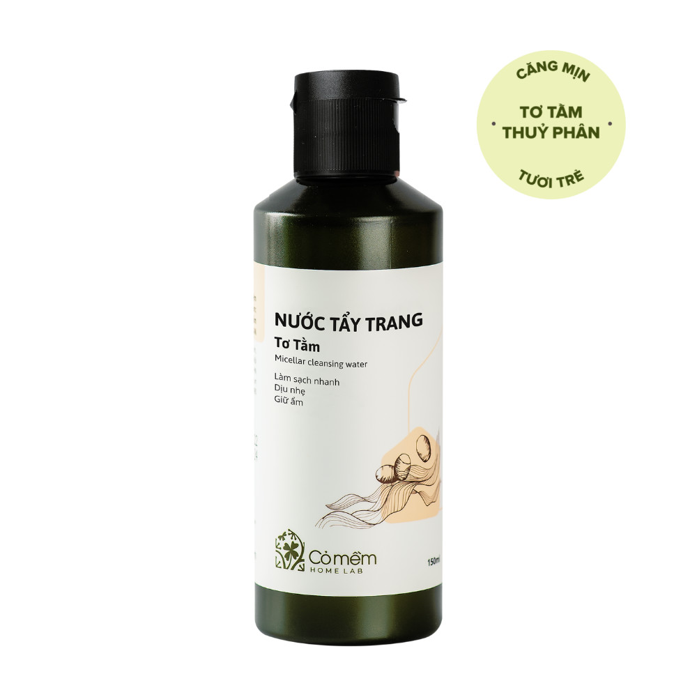 Nước Tẩy Trang Và Làm Sạch Cho Mọi Loại Da Tơ Tằm Cỏ Mềm 150ml