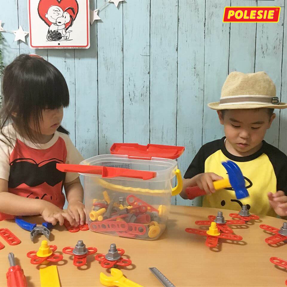 Bộ đồ chơi dụng cụ kỹ thuật 74 chi tiết - Polesie Toys