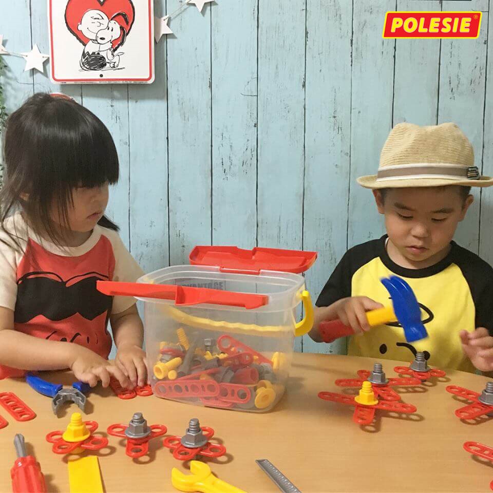 Bộ đồ chơi dụng cụ kỹ thuật 74 chi tiết - Polesie Toys