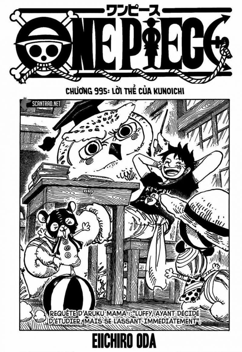 đảo hải tặc - one piece chapter 995 1