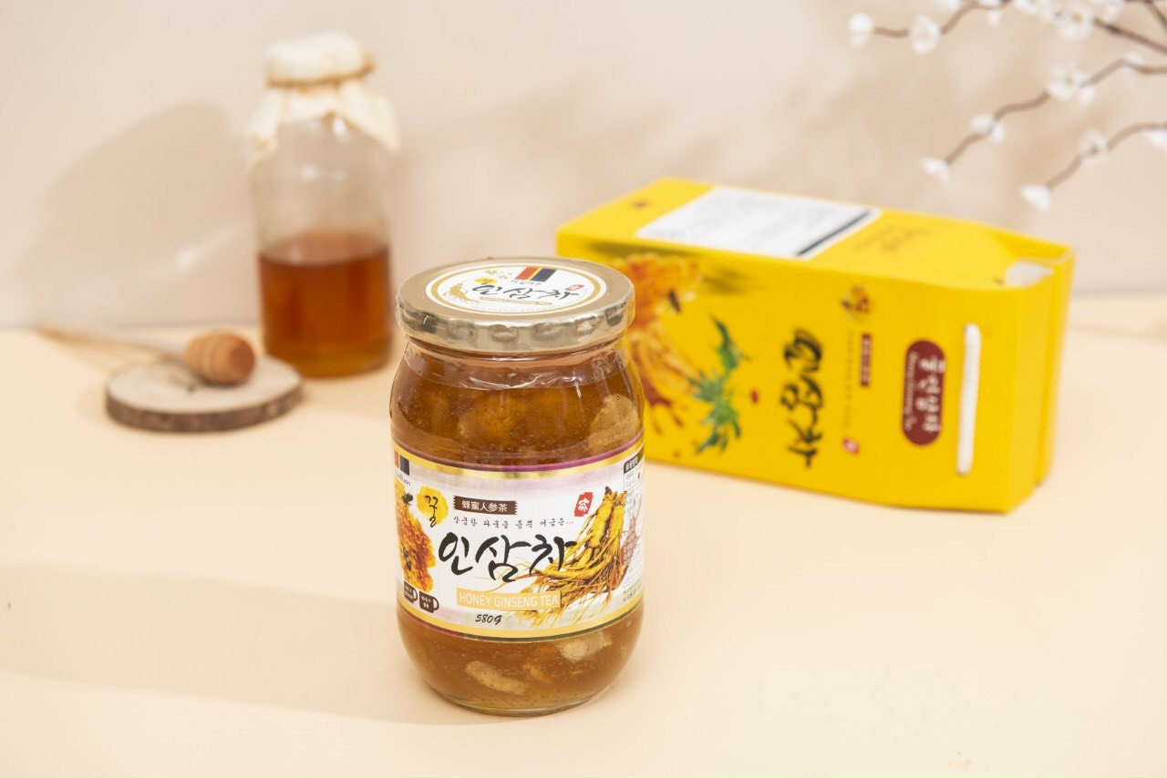 Trà mật ong sâm Hàn Quốc Miwami thơm ngon, tăng cường sức khỏe (Honey Ginseng Tea)