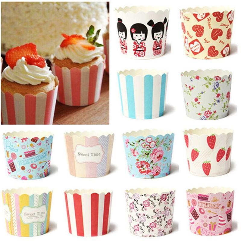 COMBO 200 LY GIẤY CUPCAKE CỨNG