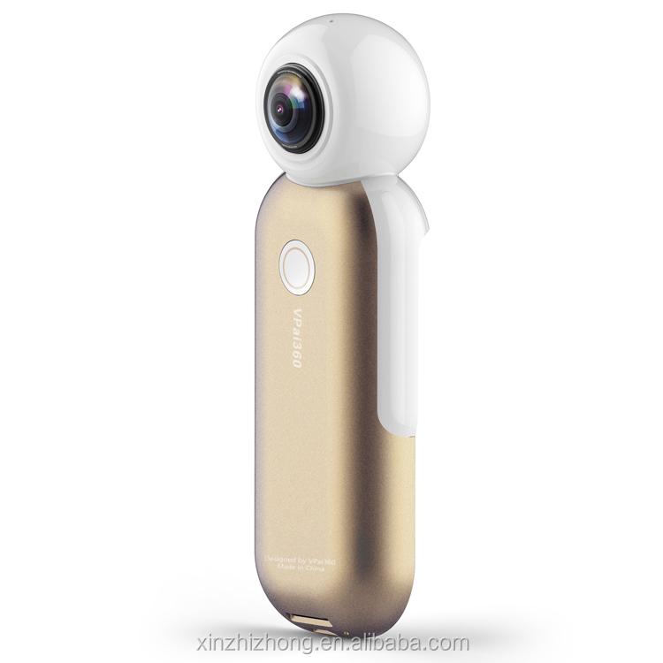 Giá nhà máy mới nhất 360 720 Camera không dây VR Máy ảnh Action Trò chơi không thấm nước Máy ảnh Panoramic Sports Sports Sports WiFi 4K 360