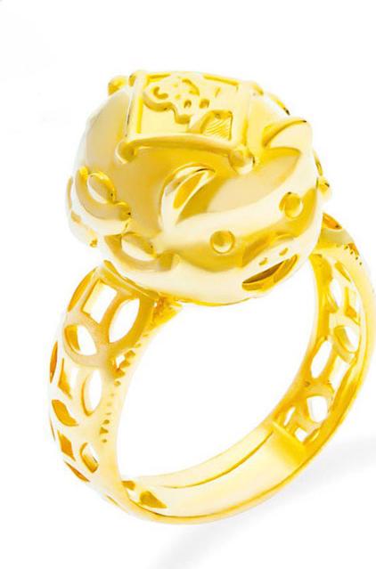 Nhẫn Heo Vàng Phong Thủy Kim Tiền Jewelry - Không Đen - Không Gỉ Sét