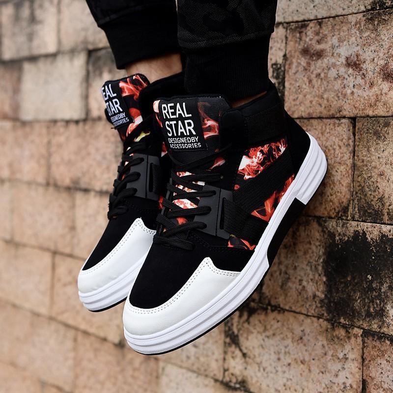 Giày sneaker cổ cao cho nam giới