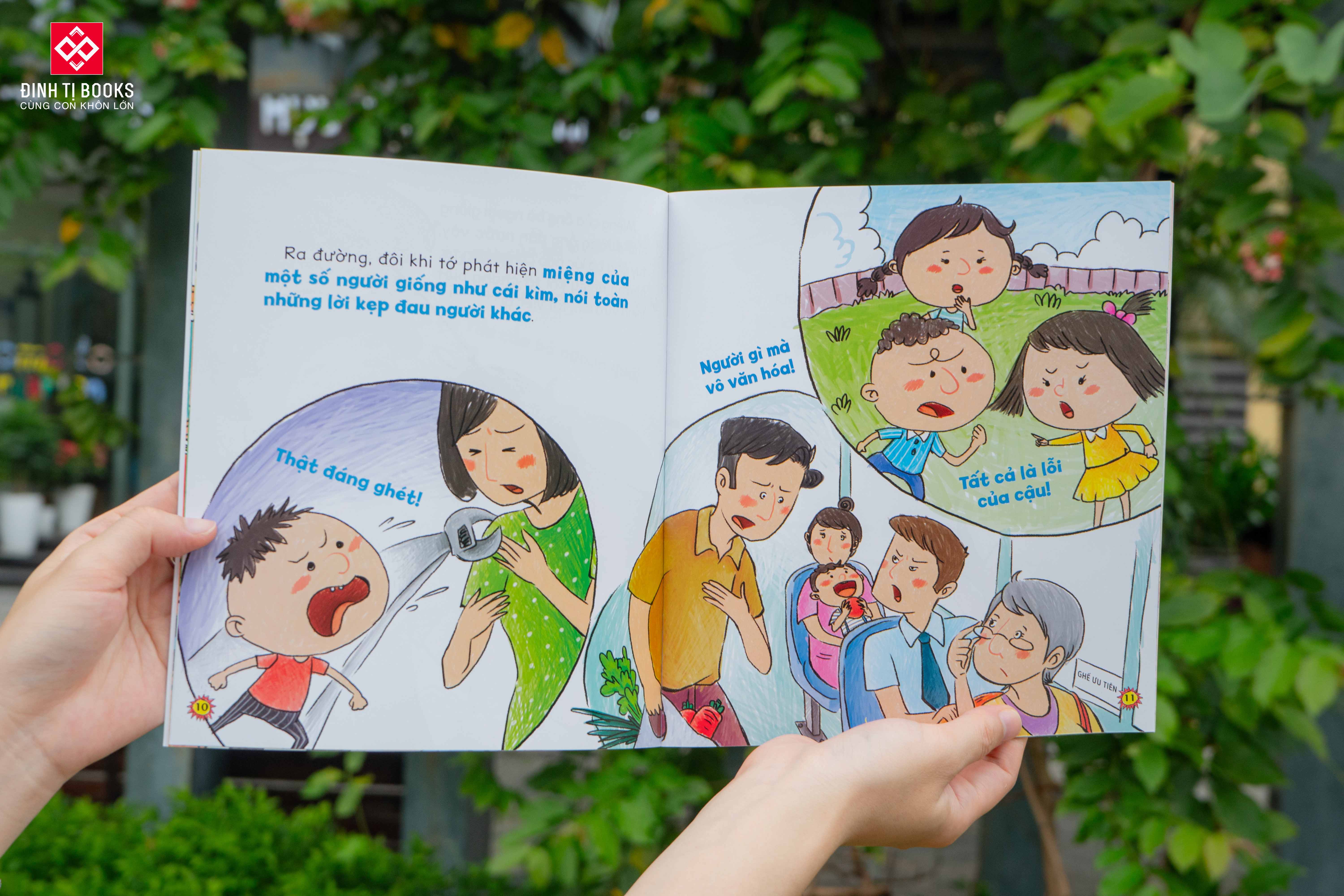 Sách - Bé yêu tự tin làm chủ cảm xúc - Đinh Tị Books