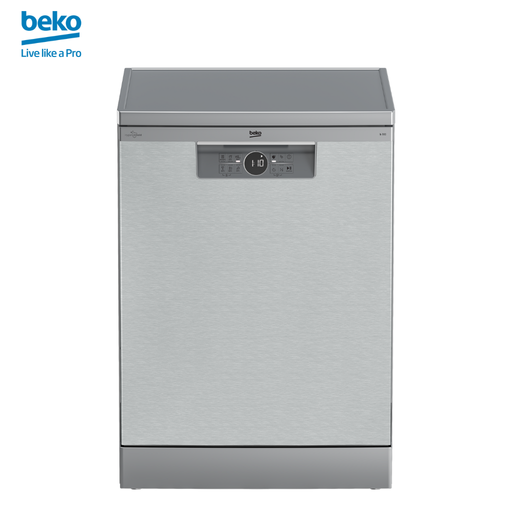 Máy Rửa Chén Độc Lập BEKO 14 Bộ, 6 Chương Trình Rửa, Cảm Ứng, Khoá Trẻ Em - BDFN26430X - Hàng Chính Hãng