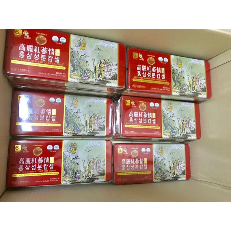 Viên Sâm Nhung Linh Chi Cao Cấp KGS Hàn Quốc (Hộp 820mg x120 viên)