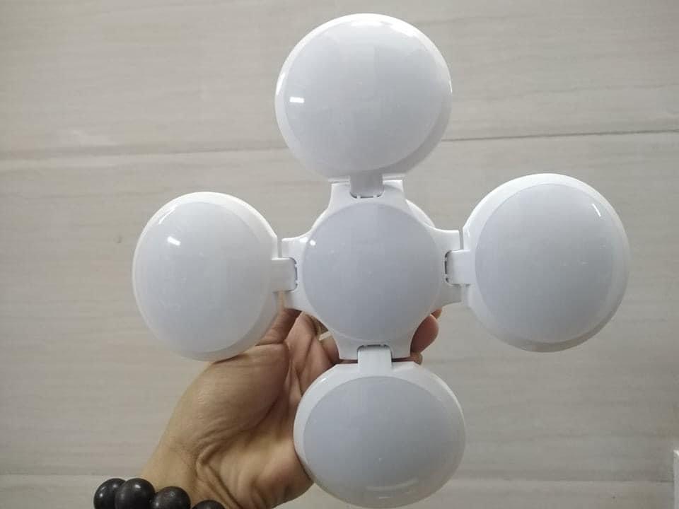 Đèn Led Năng Lượng Mặt Trời Tích Điên 4 Cánh Đuôi 5 Chế độ - GDHN Loại Tốt