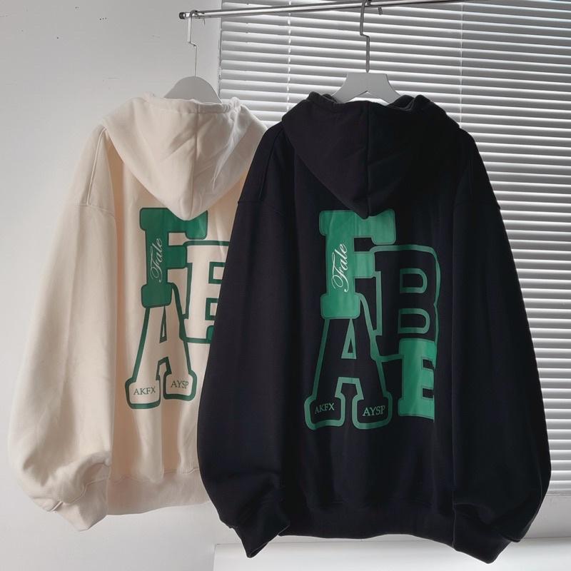 Áo Hoodie Khoác ZIP nỉ bông dày dặn thêu FE from rộng nam nữ unisex_SSSTore