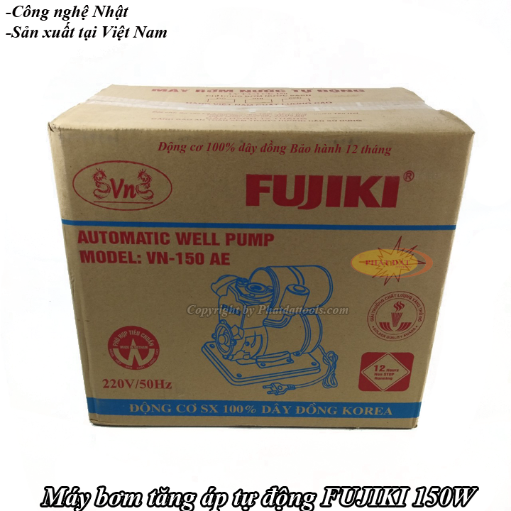 Máy Bơm Nước Tăng Áp FUJIKI 150W