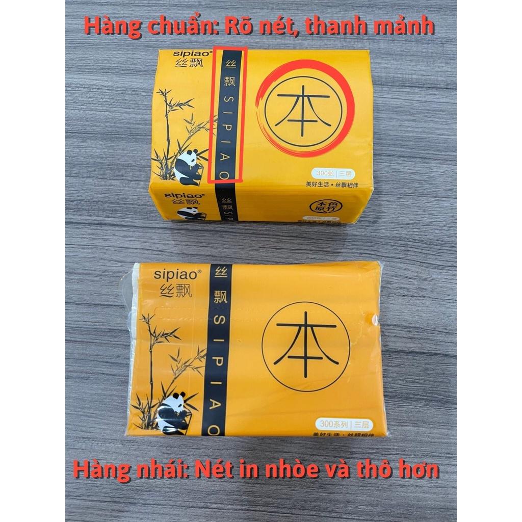 Thùng 30 Gói Giấy Ăn Gấu Trúc Sipiao 6021 -