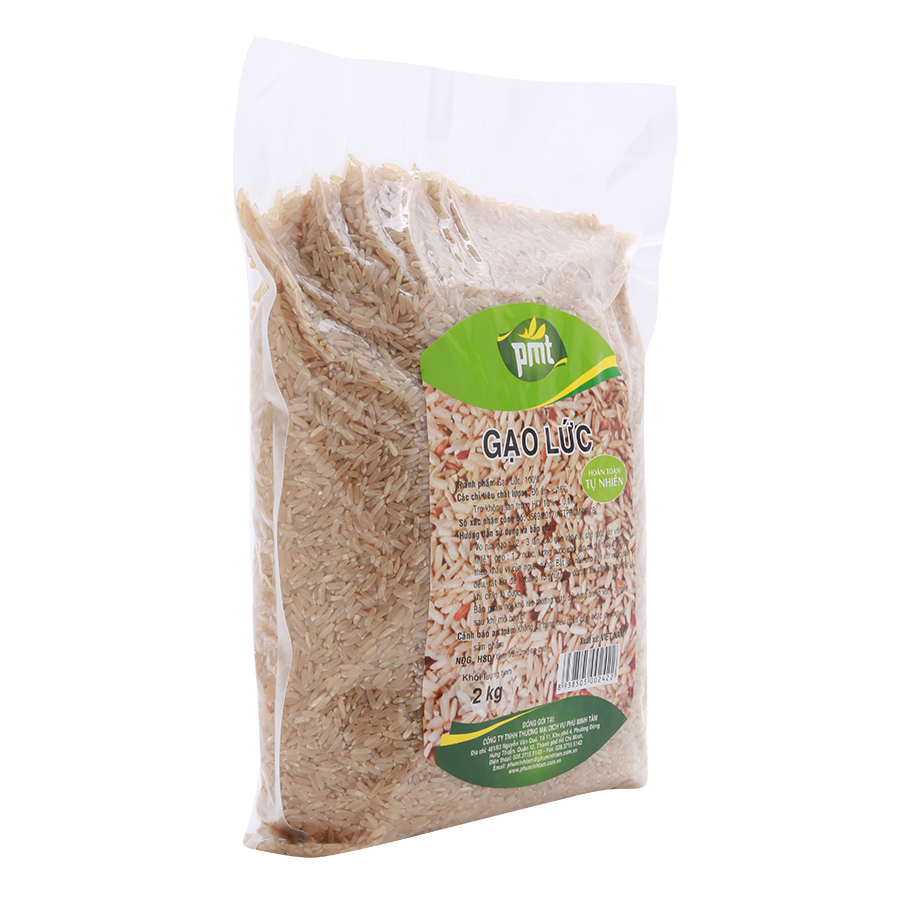 Gạo lứt Phú Minh Tâm 2kg