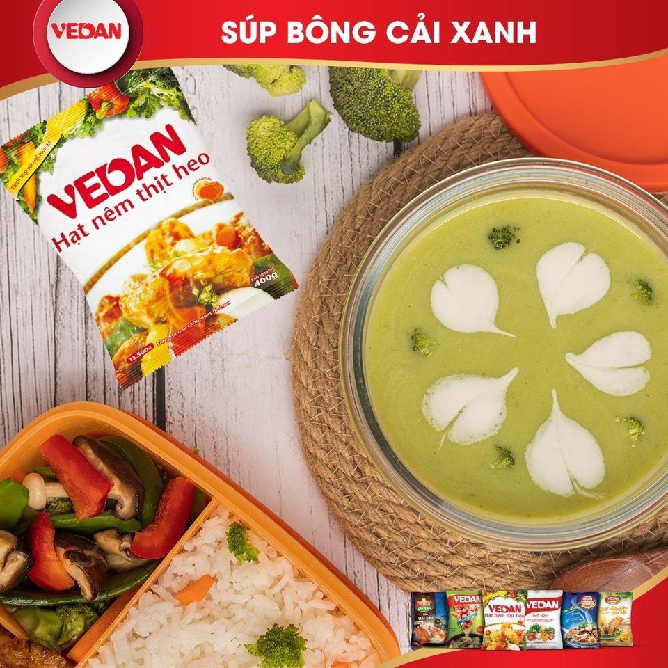 Combo 3 Gói Hạt Nêm Thịt Heo VEDAN 400g