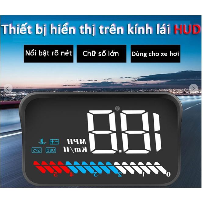 Thiết bị hiển thị trên kính lái HUD FULL OPTION OBD2 - Gia dụng SG