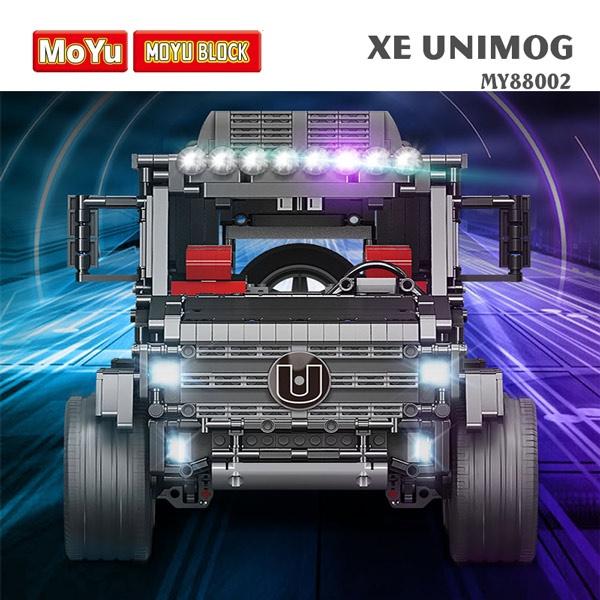 Đồ Chơi Lắp Ráp Mô Hình Xe Địa Hình Unimog – MOYU BLOCK 88002