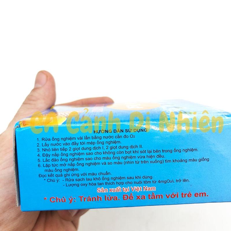 Dung dịch đo kiểm tra Test O2 Cho Hồ Cá Thuỷ Sinh Thuỷ Phước - Bộ Kiểm Tra Oxy Bể Cá