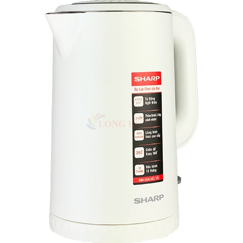 Bình đun siêu tốc Sharp 1.7 lít EKJ-17EVPS - Hàng chính hãng
