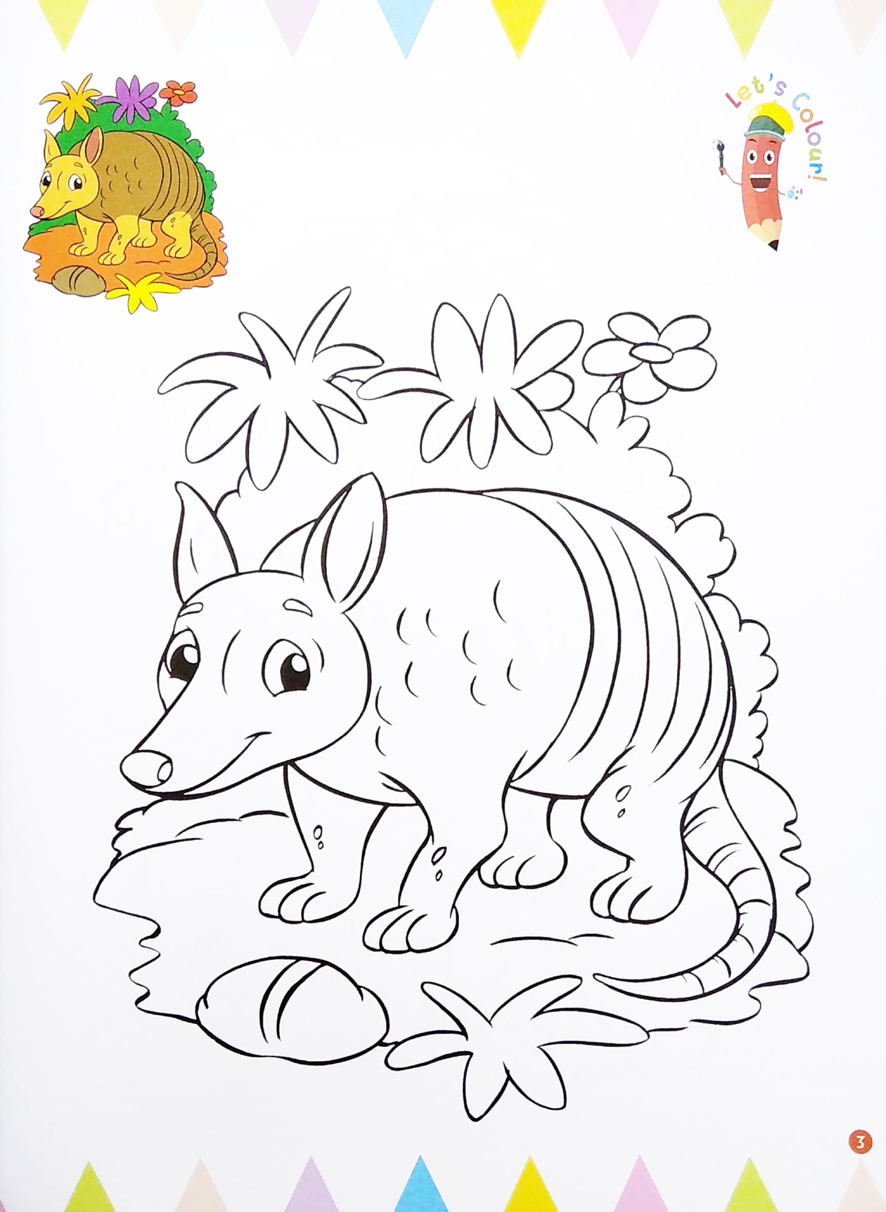 It’s My First Animals Colouring Book