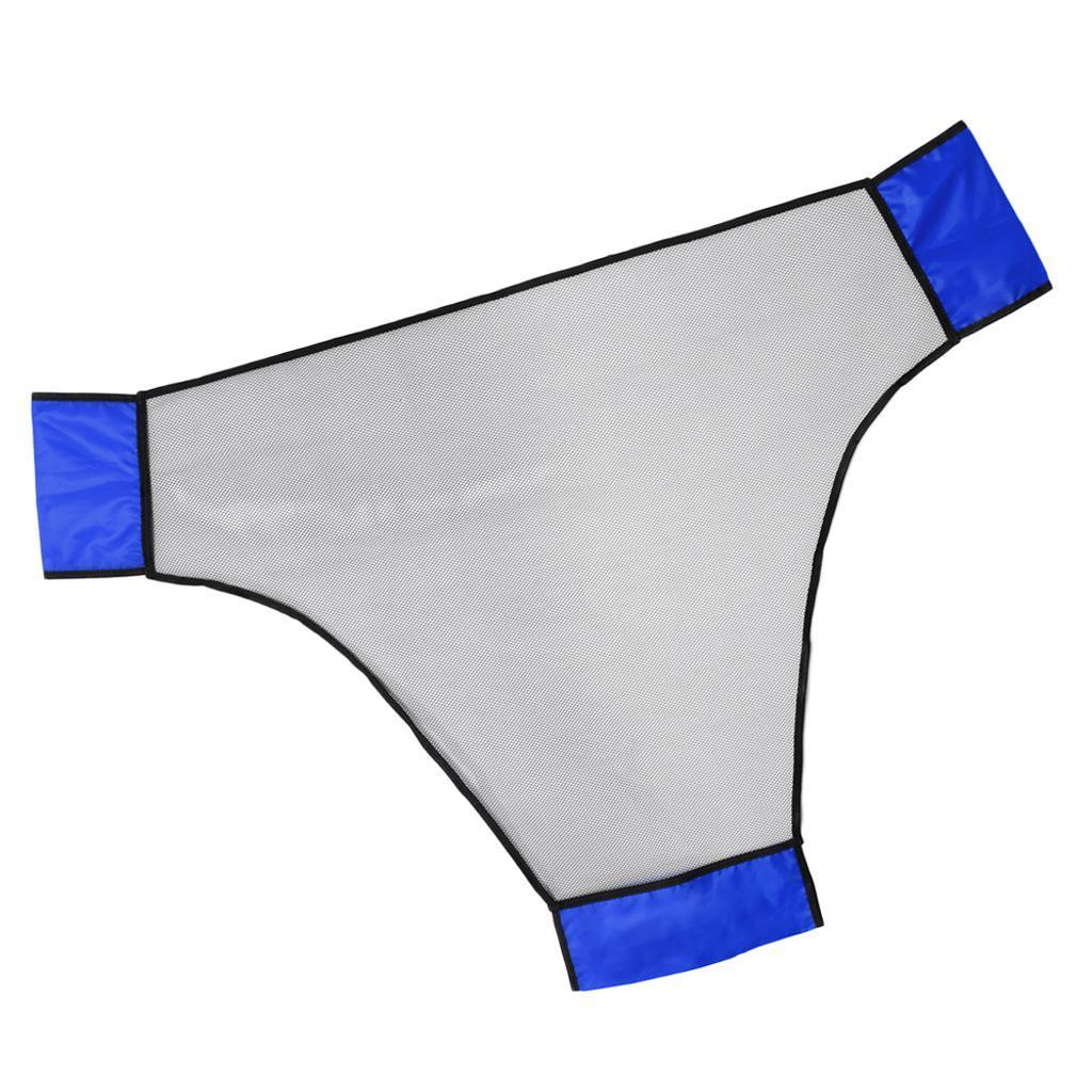 2xFloating Pool Noodle Net for Swimming Seat Water Relaxation Blue