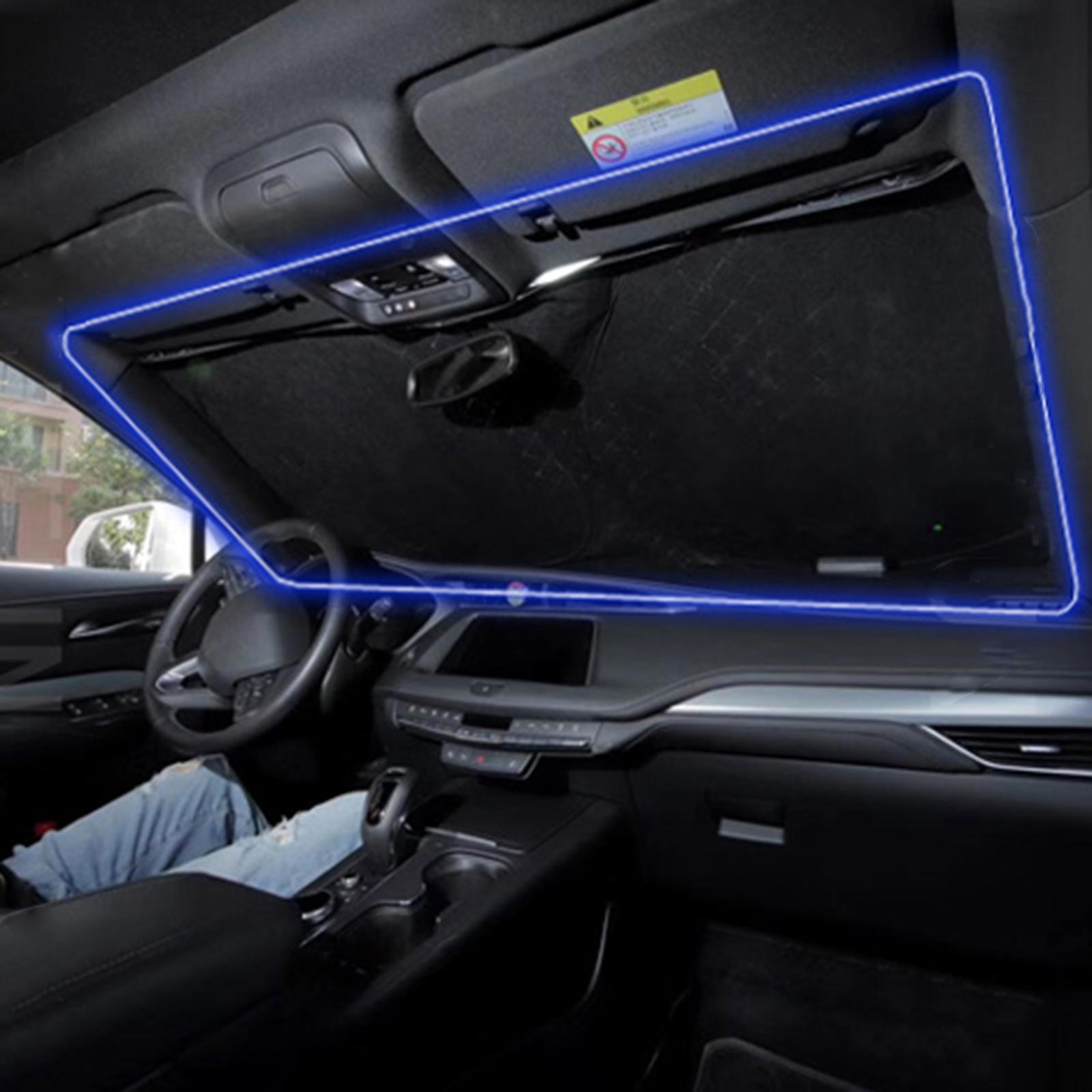 Windshield Sunshade for Model 3/S/X/Y Front Windshield Protector Model X