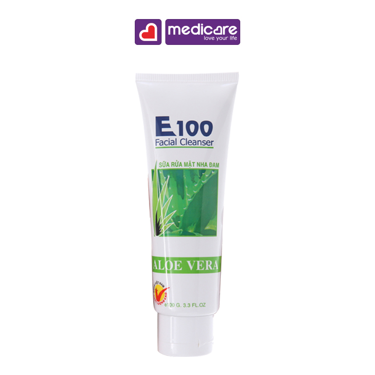 0080951 Sữa rửa mặt nha đam E100 100g