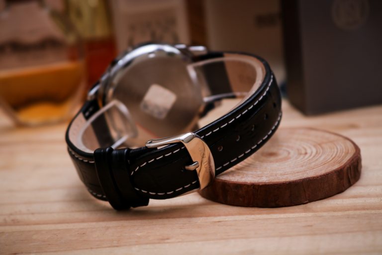 Đồng Hồ Nam JAH-133A chronograph Julius Hàn Quốc Dây Da
