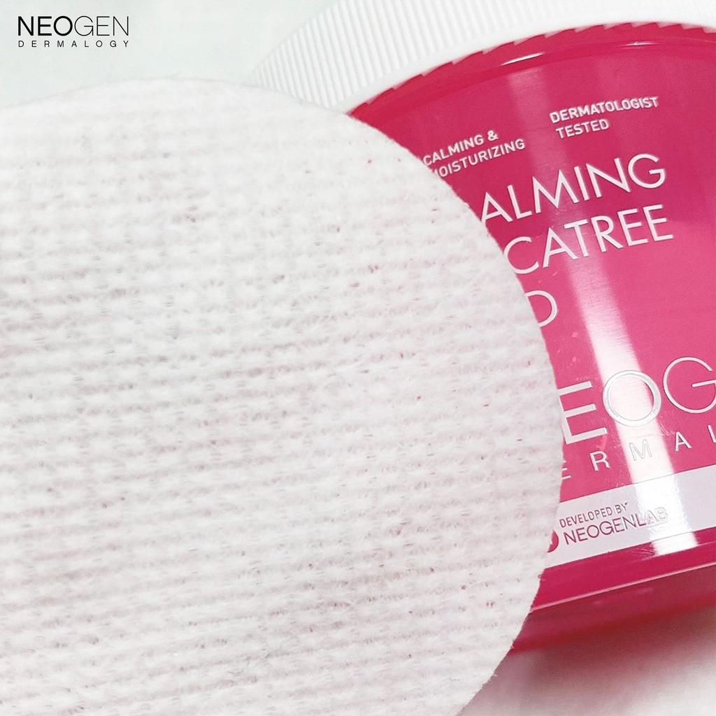 Toner Pad Tẩy Da Chết Rau Má Neogen Dermalogy Calming Cica Tree 90 Miếng