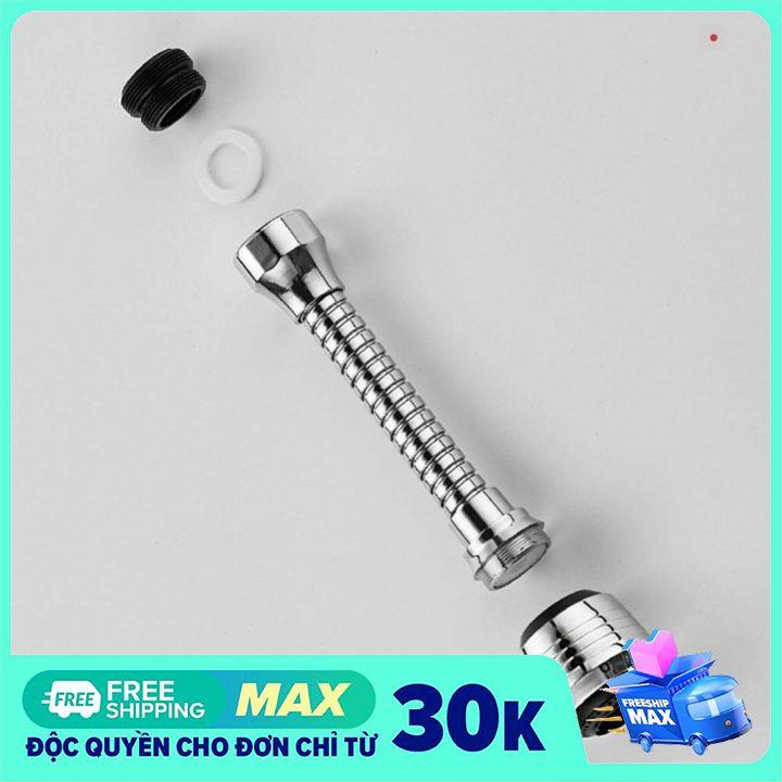 Đầu vòi tăng áp cho vòi rửa chén - xoay 360 độ