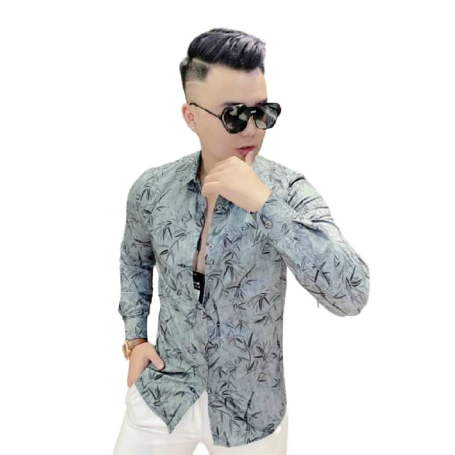 Áo sơ mi nam họa tiết