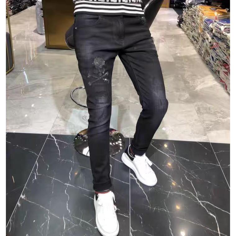 Quần Jean Nam - Quần Bò Nam co dãn ôm form tôn dáng chuẩn, quần jean thời trang cao cấp nam Muradfashion mẫu NT402