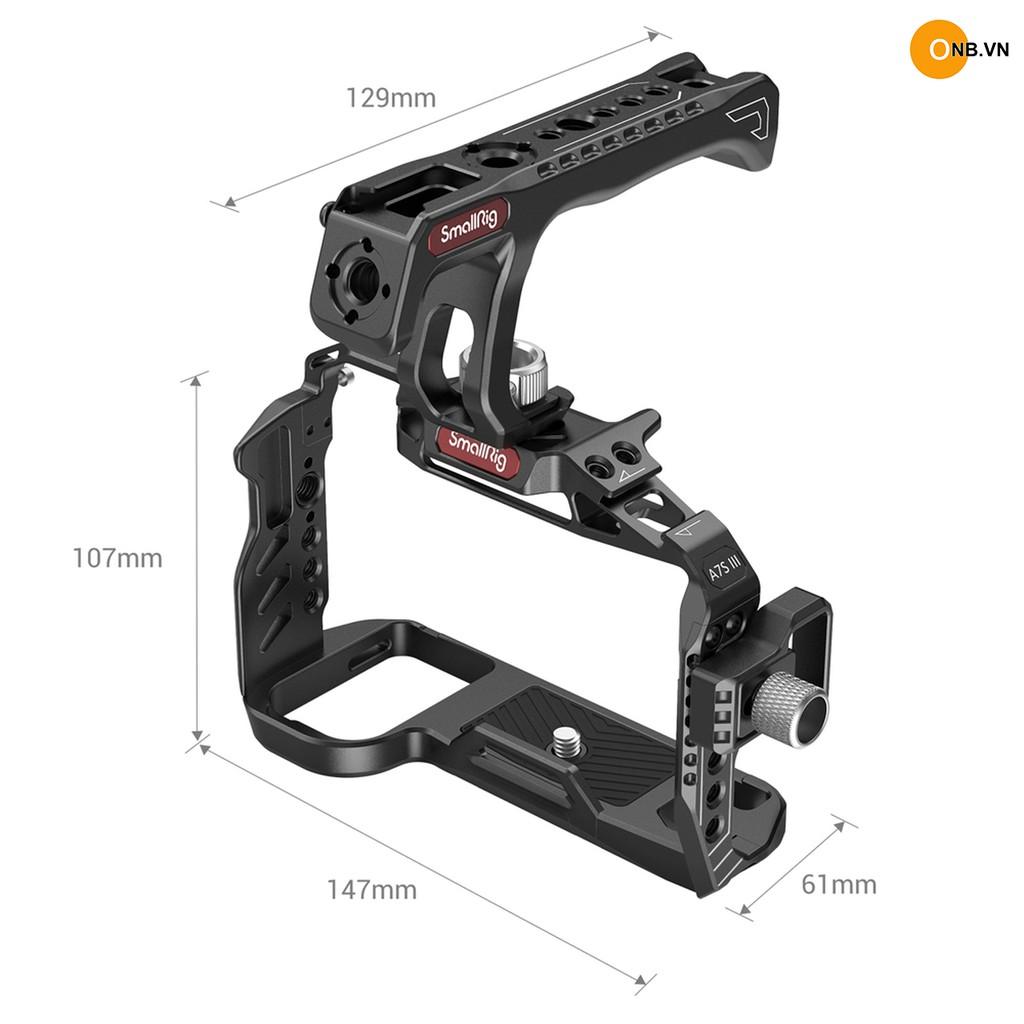 SmallRig Professional Cage Kit for Sony Alpha A7S3 A7SIII 3181 - Hàng Chính Hãng