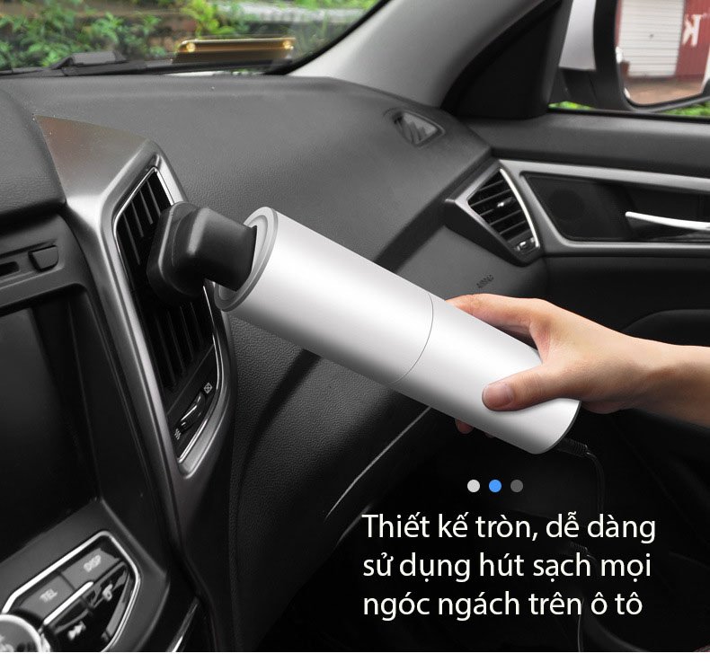 Máy hút bụi dùng cho oto ô tô dùng tẩu 12V tuy nhỏ nhưng khỏe D606