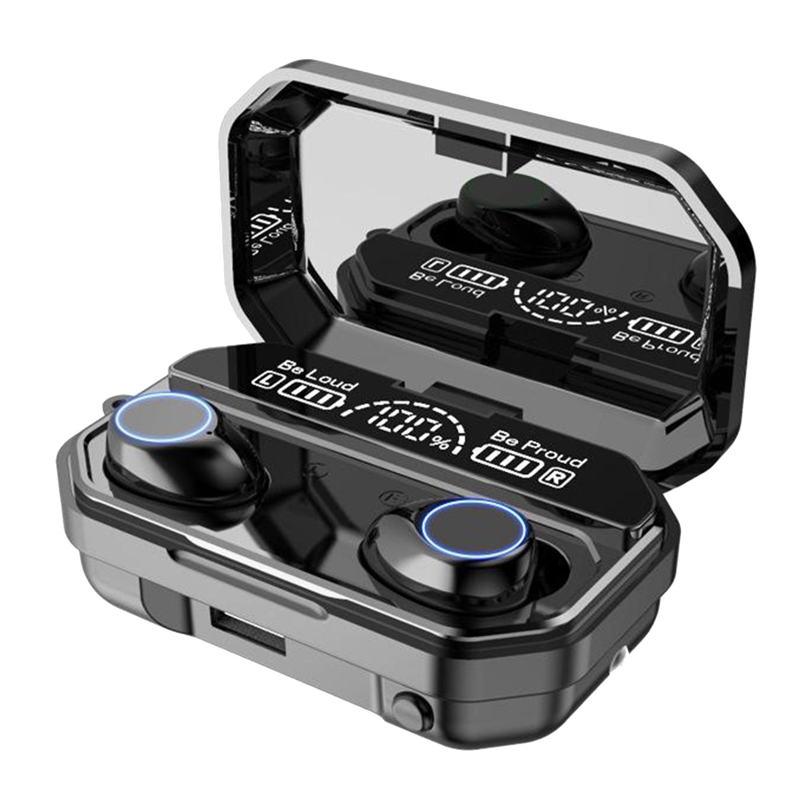 Earbuds Hi-Fi Stereo Headphones True Wireless Earbuds Waterproof Earphones in-Ear Headphones with Mic