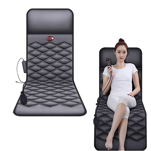 Nệm massage toàn thân hồng ngoại có túi khí dòng cao cấp YJ-306G - Có gối massage đầu