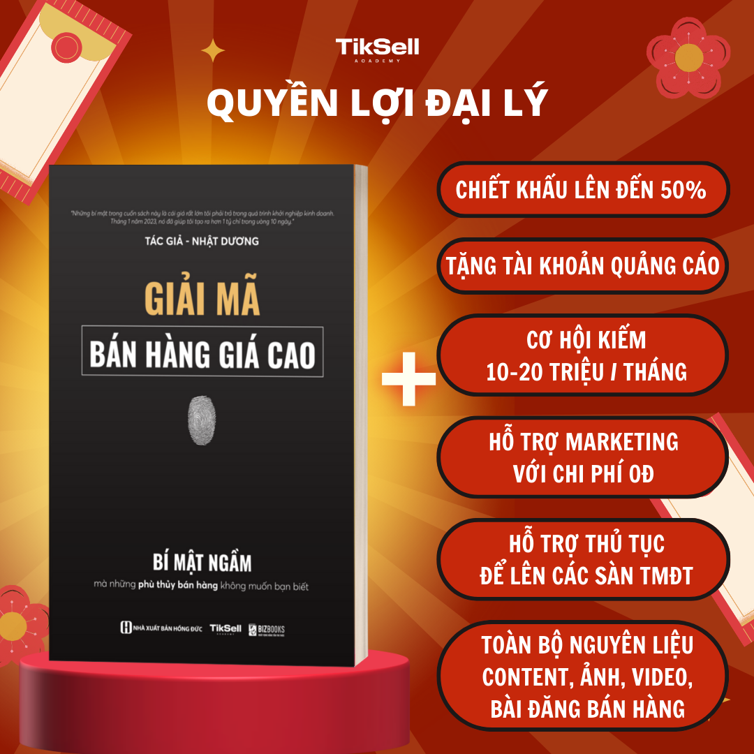 Combo 2 Cuốn sách "GIẢI MÃ BÁN HÀNG GIÁ CAO" - BÍ MẬT NGÂM mà những Phù Thủy Bán Hàng không muốn bạn biết